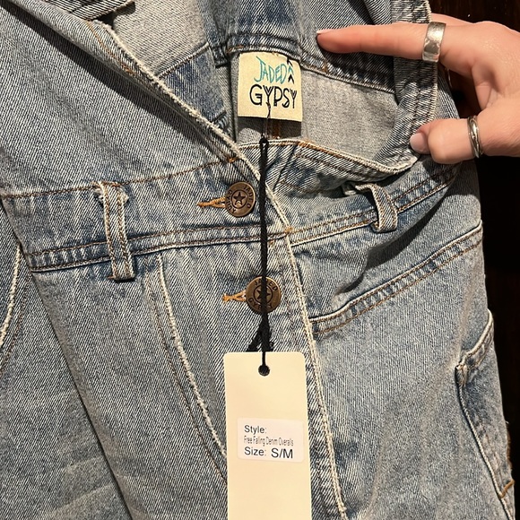 Jaded Gypsy Oversized Overalls - Picture 5 of 6